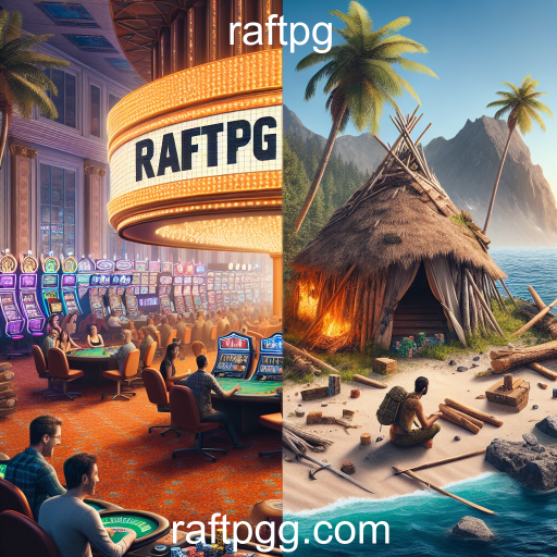 A Ascensão dos Jogos de Sobrevivência em Raftpg